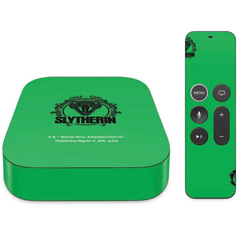 Wizarding Worlds Harry Potter Slytherin Illustration Apple TV Skin